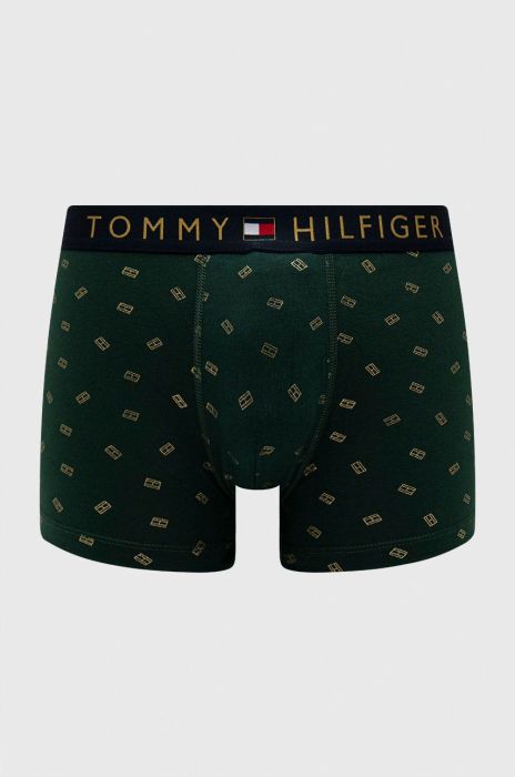 Комплект боксерів і шкарпеток Tommy Hilfiger колір зелений Комплект боксерів і шкарпеток Tommy Hilfiger колір зелений
