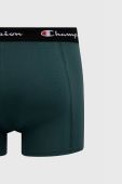 Боксери Champion (2-pack) чоловічі колір зелений Боксери Champion (2-pack) чоловічі колір зелений