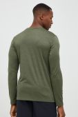 Jack Wolfskin Функціональний лонгслів Sky Thermal колір зелений Jack Wolfskin Функціональний лонгслів Sky Thermal колір зелений