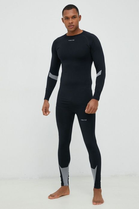 Комплект функціональної білизни Viking Volcanic колір чорний