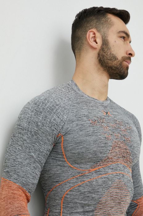 Функціональний лонгслів X-Bionic Energy Accumulator 4.0 колір сірий (2930906) Функціональний лонгслів X-Bionic Energy Accumulator 4.0 колір сірий (2930906)