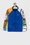 Дитяча кофта adidas Performance візерунок колір блакитний