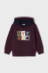 Дитяча кофта Mayoral колір бордовий з принтом (2489488)