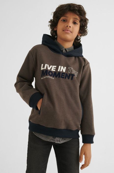 Кофта Mayoral колір коричневий візерунок Кофта Mayoral колір коричневий візерунок