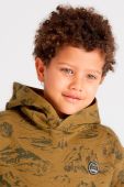 Дитяча кофта Mayoral колір коричневий візерунок Дитяча кофта Mayoral колір коричневий візерунок