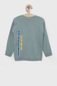Дитячий светр United Colors of Benetton легкий колір блакитний (2541059)