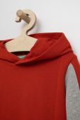 Дитяча бавовняна кофта United Colors of Benetton колір червоний однотонна (2680017)