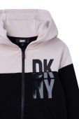 Дитяча кофта Dkny колір чорний візерунок (2697109) Дитяча кофта Dkny колір чорний візерунок (2697109)