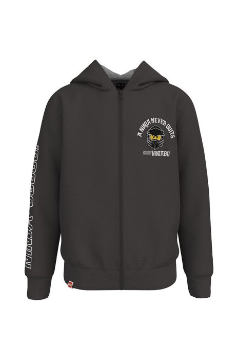 Дитяча бавовняна кофта Lego Wear колір сірий з принтом (2582314) Дитяча бавовняна кофта Lego Wear колір сірий з принтом (2582314)