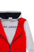 Дитяча кофта Marc Jacobs колір сірий з принтом