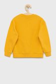 Дитяча бавовняна кофта Birba&Trybeyond колір жовтий з принтом