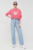 Кофта Guess жіноча колір рожевий з принтом (3001878) Кофта Guess жіноча колір рожевий з принтом (3001878)
