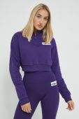 Кофта Ellesse жіноча колір фіолетовий однотонна