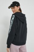 Кофта Fila жіноча колір чорний однотонна (2616319)
