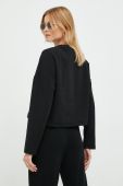 Кофта Sisley жіноча колір чорний однотонна (2585618)