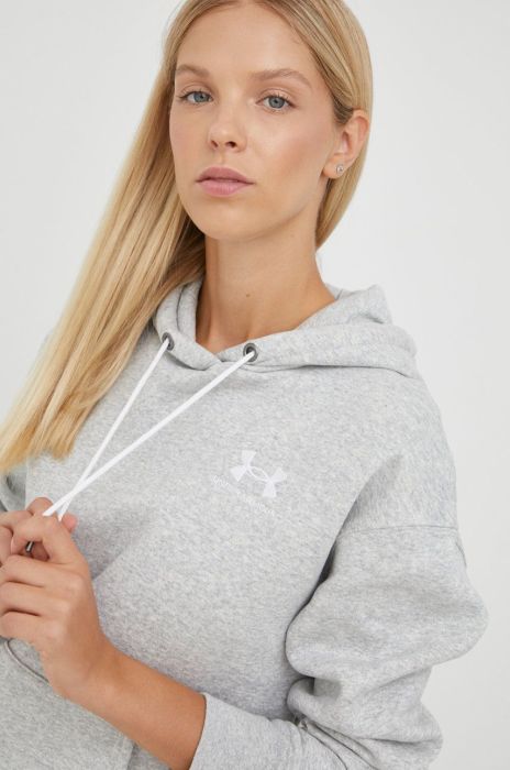 Кофта Under Armour жіноча колір сірий однотонна 1373033-690 Кофта Under Armour жіноча колір сірий однотонна 1373033-690