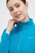 Спортивна кофта Viking Tesero жіноча  однотонна колір блакитний