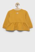 Дитяча кофта United Colors of Benetton колір жовтий однотонна (2541176)