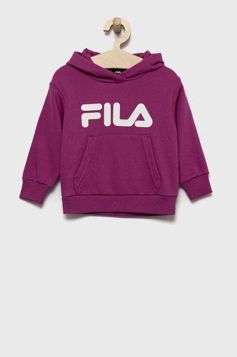 Дитяча кофта Fila колір фіолетовий однотонна (2625010) Дитяча кофта Fila колір фіолетовий однотонна (2625010)