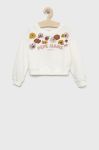 Дитяча кофта Pepe Jeans Eleanor колір бежевий з принтом