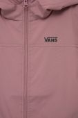 Дитяча куртка Vans колір рожевий Дитяча куртка Vans колір рожевий