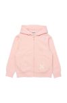 Дитяча бавовняна кофта Kenzo Kids колір рожевий з принтом (2699905)