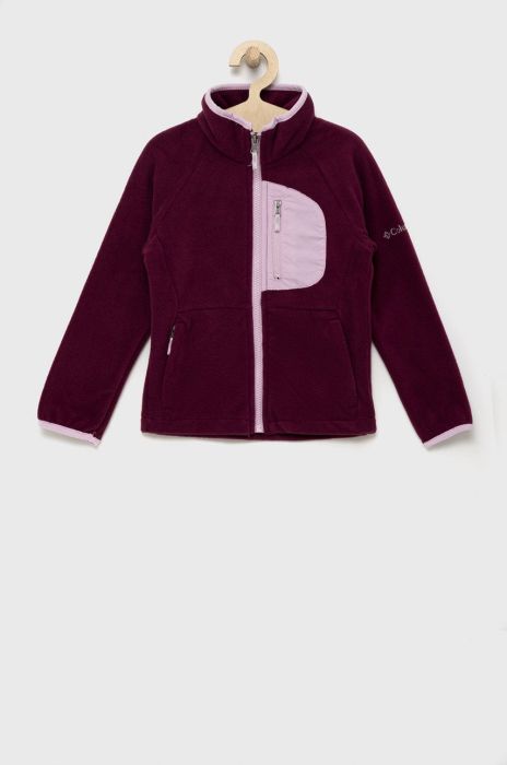 Дитяча кофта Columbia колір фіолетовий однотонна (2624950) Дитяча кофта Columbia колір фіолетовий однотонна (2624950)