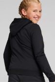 Дитяча кофта Puma колір чорний з принтом Дитяча кофта Puma колір чорний з принтом