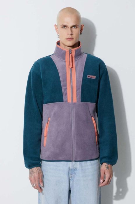 Кофта Columbia чоловіча колір бірюзовий візерунок (3488572) Кофта Columbia чоловіча колір бірюзовий візерунок (3488572)