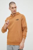 Кофта Puma чоловіча колір жовтий з капюшоном однотонна Кофта Puma чоловіча колір жовтий з капюшоном однотонна