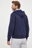 Кофта Lacoste чоловіча колір синій однотонна