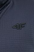Спортивна кофта 4F чоловіча  однотонна колір блакитний