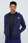 Кофта Under Armour чоловіча колір синій з капюшоном однотонна (3080212) Кофта Under Armour чоловіча колір синій з капюшоном однотонна (3080212)