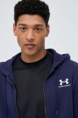 Кофта Under Armour чоловіча колір синій з капюшоном однотонна (3080212) Кофта Under Armour чоловіча колір синій з капюшоном однотонна (3080212)