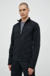 Спортивна кофта Marmot Leconte Fleece чоловіча колір чорний однотонна Спортивна кофта Marmot Leconte Fleece чоловіча колір чорний однотонна