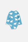 Боді для немовлят Coccodrillo колір блакитний (3488575) Боді для немовлят Coccodrillo колір блакитний (3488575)