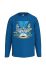 Дитячий бавовняний лонгслів Lego Wear з принтом колір блакитний (2580184)