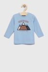 Лонгслів для немовлят Name it з принтом колір блакитний Лонгслів для немовлят Name it з принтом колір блакитний