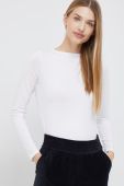 Лонгслів United Colors of Benetton жіночий колір білий (2630180) Лонгслів United Colors of Benetton жіночий колір білий (2630180)