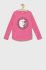 Дитячий лонгслів Guess колір рожевий (2567439)