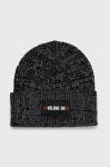 Дитяча шапка United Colors of Benetton колір чорний з тонкого трикотажу (2706024)