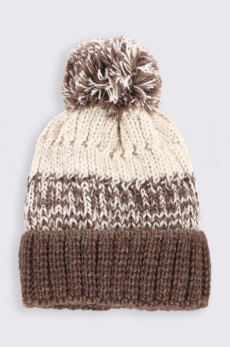 Дитяча шапка Coccodrillo колір бежевий (2665062) Дитяча шапка Coccodrillo колір бежевий (2665062)