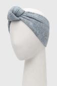 Пов'язка з домішкою вовни Only колір блакитний Пов'язка з домішкою вовни Only колір блакитний