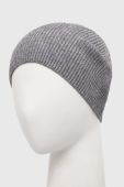 Шапка Vila колір сірий з тонкого трикотажу Шапка Vila колір сірий з тонкого трикотажу