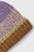 Шапка Pieces колір фіолетовий (2829407) Шапка Pieces колір фіолетовий (2829407)