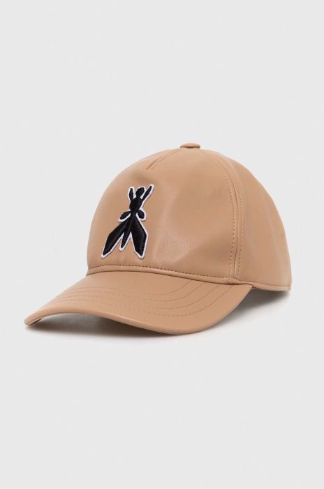 Кепка Patrizia Pepe колір чорний однотонна (2933022) Кепка Patrizia Pepe колір чорний однотонна (2933022)