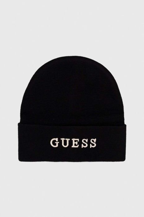 Шапка Guess колір чорний (2811493)