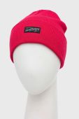 Шапка Superdry колір рожевий