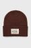 Шапка Rip Curl колір коричневий з товстого трикотажу (3566535)