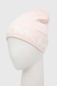 Шапка Michael Kors колір рожевий з тонкого трикотажу